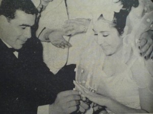 عکسی از مراسم عروسی تختی